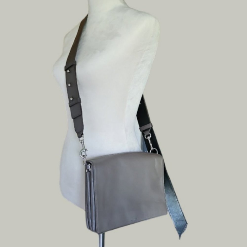 SOLD! All Saints Zep Box Lambskin Bag - Picture 3 of 16